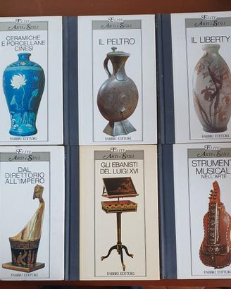 serie di 18 Libri illustrati, Arte & Stile