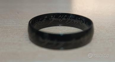 Anello nero del signore degli anelli