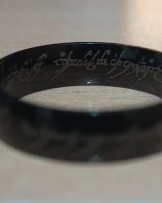 Anello nero del signore degli anelli