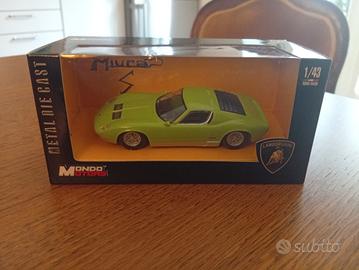 Lamborghini Miura. 1966. Modellino. Mondo Motors.