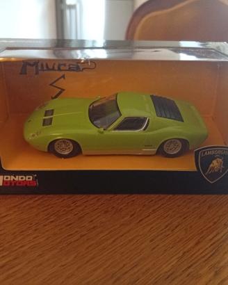 Lamborghini Miura. 1966. Modellino. Mondo Motors.