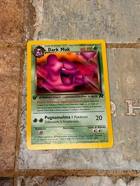 Pokemon Dark Muk Team Rocket 41/82 Prima Edizione