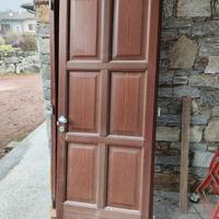 Porta blindata in legno