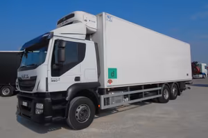 IVECO STRALIS 360 6x2 - FRIGORIFERO mt 9,60 + SPON