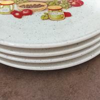 4 Piatti da Pizza Stovit in ceramica .