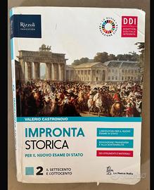 Libro “impronta storica” classe quarta