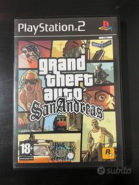 GTA San Andreas Ps2 - PlayStation 2 - completo ITA