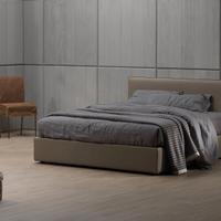 Letto matrimoniale imbottito