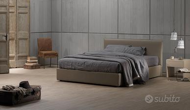 Letto matrimoniale imbottito