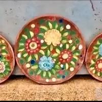 3 piatti da parete Deruta