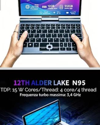 mini PC tablet Windows 11 pro 1 tera ssd+12gb ram