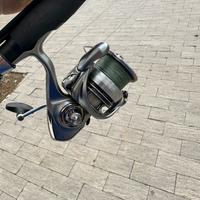 Daiwa exeller 5000 + bobina e treccia