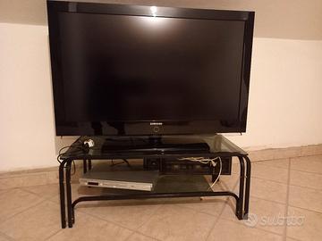 TV samsung+lettore DVD +tavolino