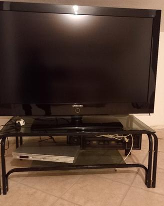 TV samsung+lettore DVD +tavolino