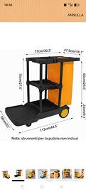 Carrello pulizie