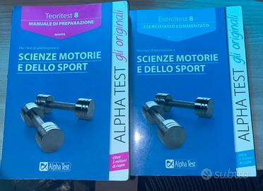 Libro per preparazione test d’ingresso S.Motorie