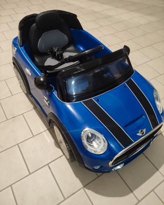 Mini Cooper blu