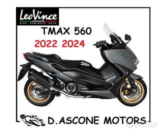 Scarico Completo Leovince Lv-12 Acciaio Nero Yamah