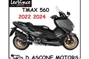 Scarico Completo Leovince Lv-12 Acciaio Nero Yamah