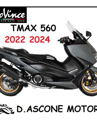Scarico Completo Leovince Lv-12 Acciaio Nero Yamah