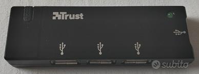 HUB USB PORTATILE A 4 PORTE