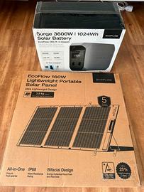 Ecoflow Delta 3 con pannello nuovo