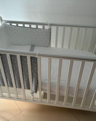 Pali lettino bambini Ciak bianco