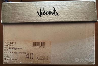 Scarpa Vidorreta da uomo in camoscio