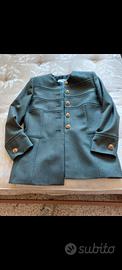 Tailleur donna con gonna colore verde