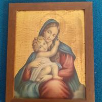 Quadro: Madonna con bambino 
