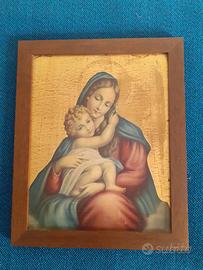 Quadro: Madonna con bambino 