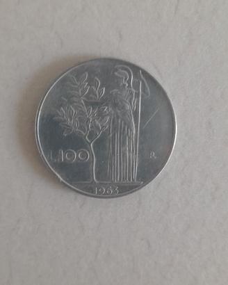 100 lire del 1963