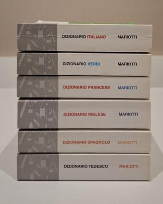 Set n. 6 dizionari Mariotti - Tascabili