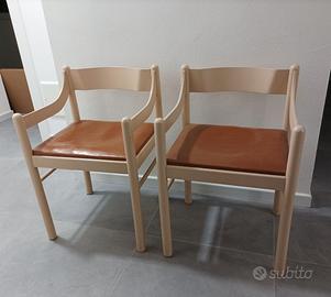 sedie vintage tipo Carimate