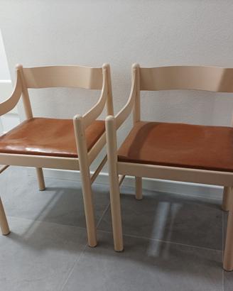 sedie vintage tipo Carimate