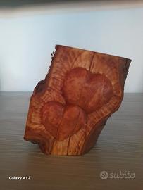 Scultura in legno di pero