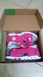 sandaletti bambina canguro fuxia n° 25 sandali