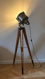 Lampada da terra Industrial Vintage