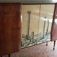 Mobile Vintage anni 60 in palissandro