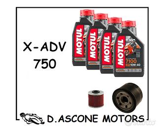 TAGLIANDO X-ADV 750 17-20 MOTUL 7100
