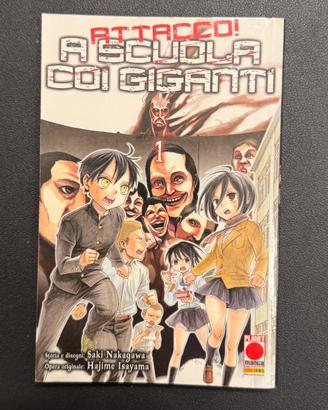 Attacco! A Scuola coi Giganti 1-2-3 Planet Manga