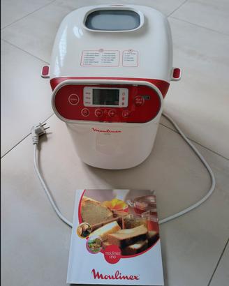Macchina del pane Moulinex Uno con ricettario 