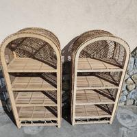 scaffali mobiletti vimini 