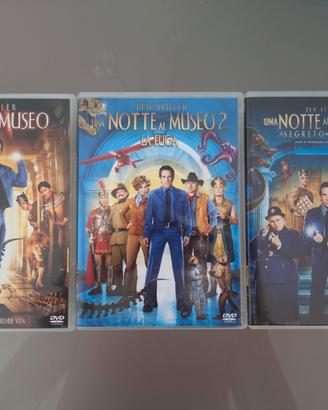Trilogia DVD Una Notte al Museo