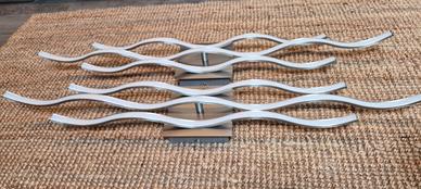 Plafoniere Led 3000lumen Nichel opaco  