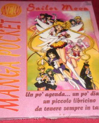 Pocket book Sailor Moon vintage 1998 agenda,serie
