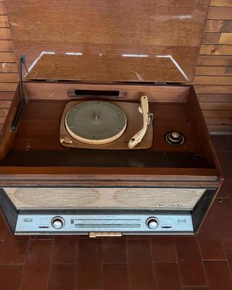 Radio-giradischi vintage Telefunken Domiphon Stere