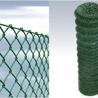 RETE METALLO PLASTIFICATA H. 125 GRIGLIA MT.25