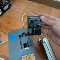 Inverter 1.5 kW VFD + Motore 220V,800W, 24'000 RPM