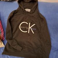 Felpa con cappuccio originale Calvin Klein tag. M